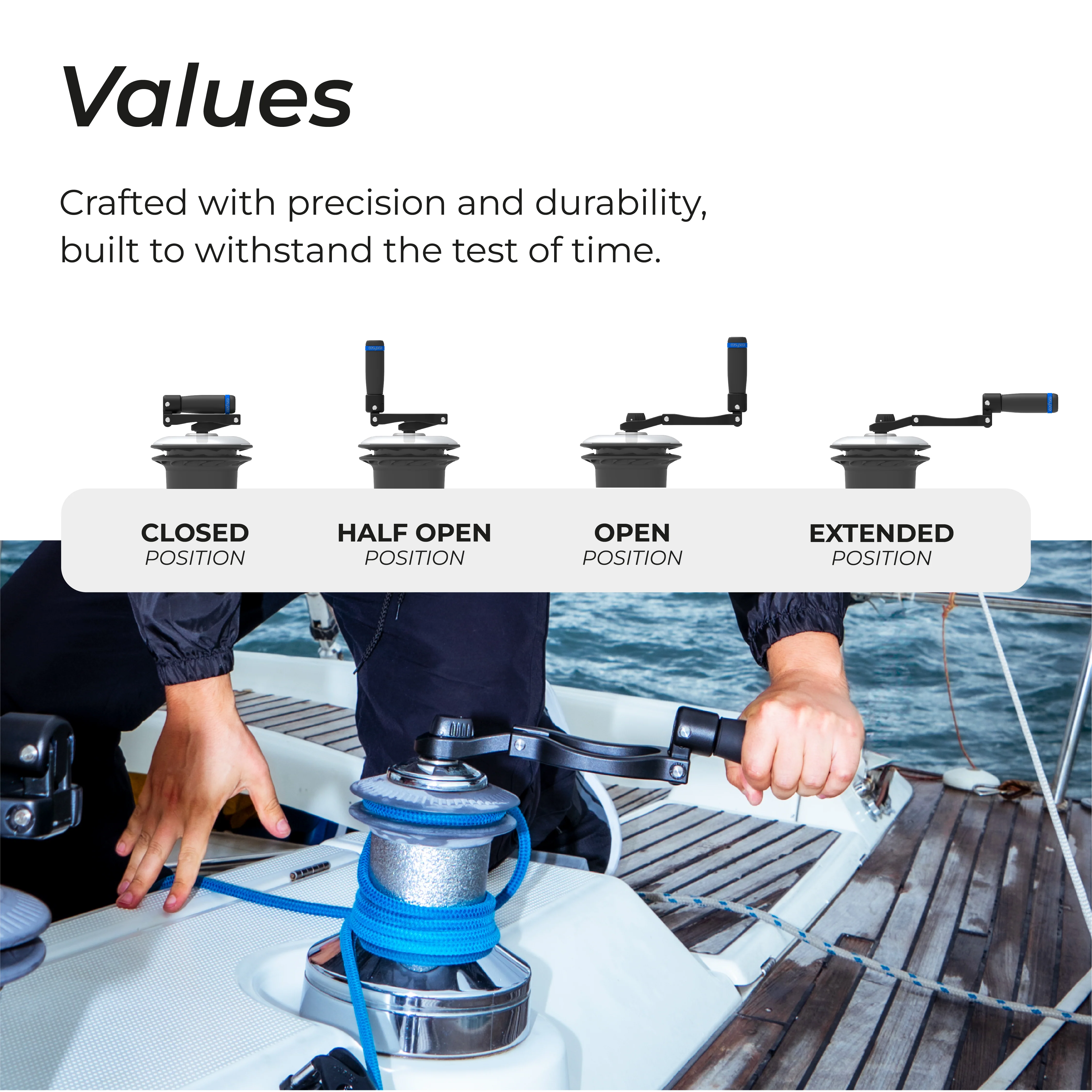 Flipper™ - Foldable Winch Handle - Image 7